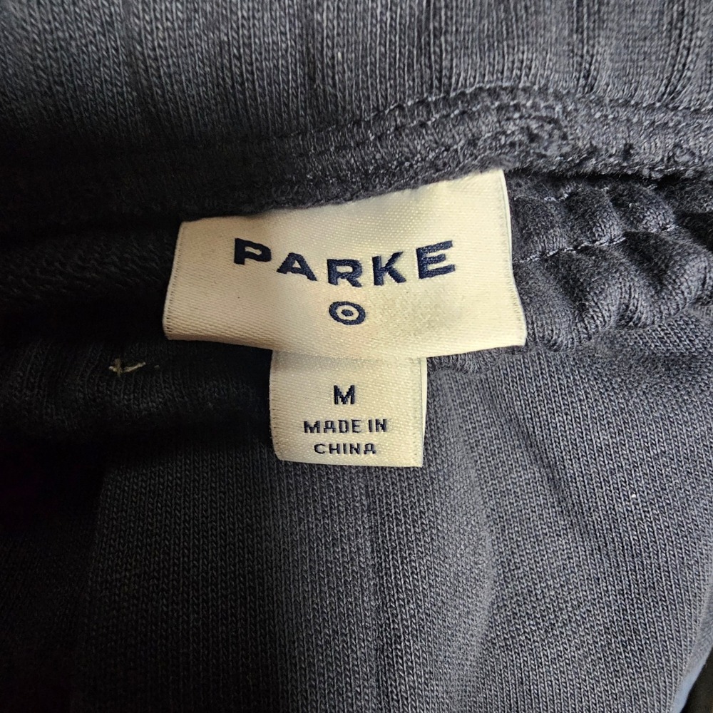 Parke x Target Navy Blue Wide Leg Sweatpants Medium PCD010CM‎ New With Tags